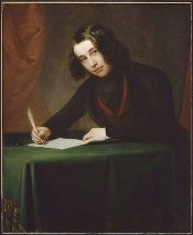 Portrait of Charles Dickens in 1842
