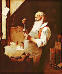 Santa's Workshop by Norman Rockwell (1922)